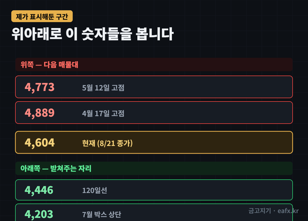 위아래로 보고 있는 구간