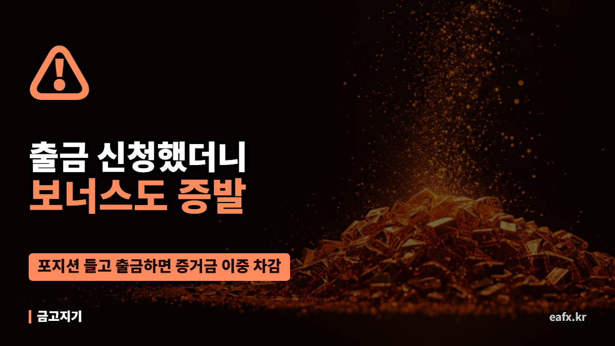 XM 출금 절차